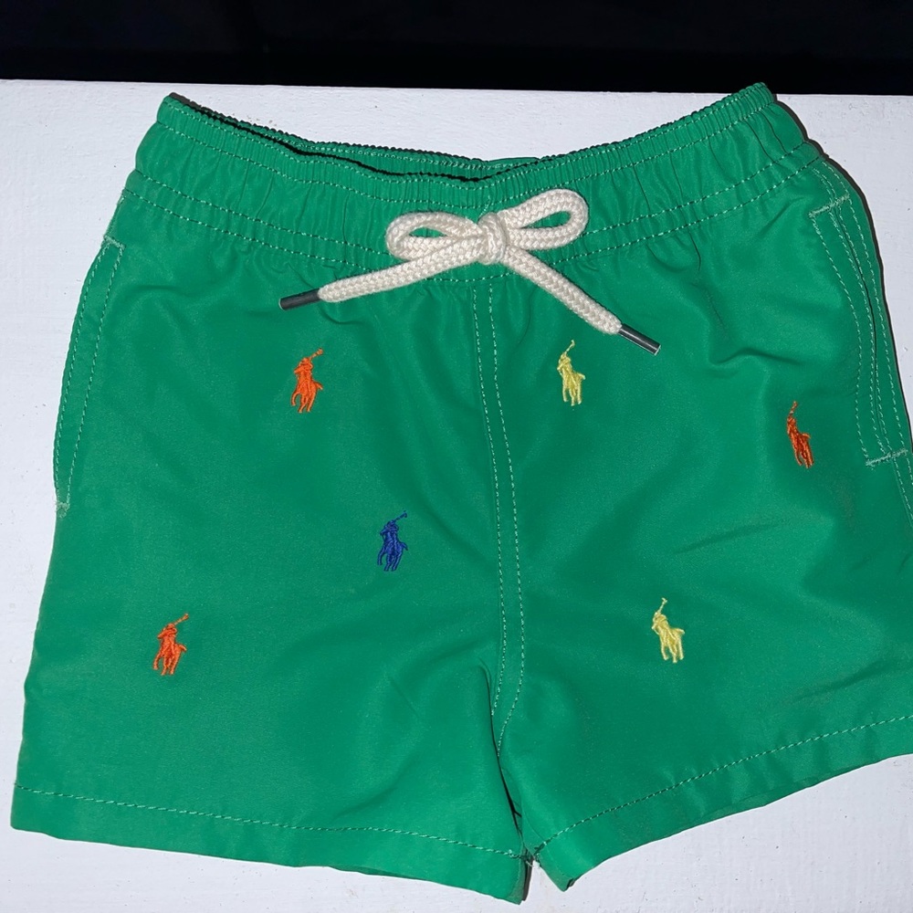 Polo by Ralph Lauren Green Kids Shorts